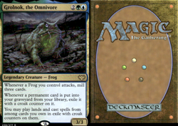 Magic the Gathering -MTG- Grolnok, the Omnivore - Image 1