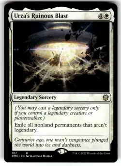 Urza's Ruinous Blast Commander: Dominaria United Regular MTG - Image 1