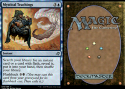 Magic the Gathering-MTG-Mystical Teachings-Foil - Image 1