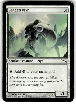 Mirrodin Magic: The Gathering Leaden Myr MTG - Image 1