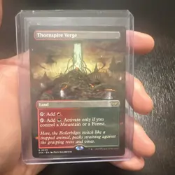 Thornspire Verge Borderless MTG Duskmourn NM/M *ON HAND* - Image 2
