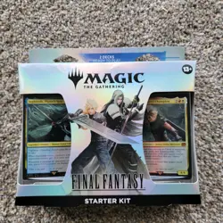 MTG TCG Magic The Gathering Final Fantasy Starter Deck Cloud & Sephiroth Sealed - Image 1