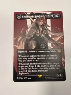 Sephiroth, Fabled SOLDIER (0382) (Borderless) Final Fantasy - Image 1