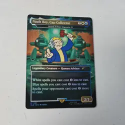 Vault Boy Cap Collector FOIL Grand Arbiter Augustin IV Secret Lair FALLOUT MTG - Image 1