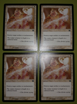 Disenchant x4 Mercadian Masques 4x Playset Magic the Gathering MTG - Image 1