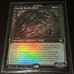 MTG - Sarulf, Realm Eater (Showcase Foil) - Kaldheim - NM - Image 1