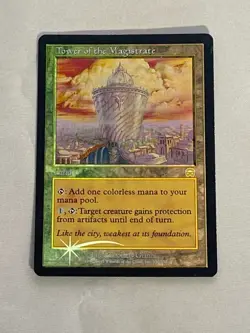 MTG FOIL Tower of the Magistrate Mercadian Masques Magic the Gathering - Image 1