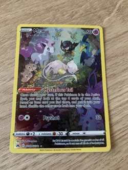Sleeping Mew GG10/GG70 Crown Zenith: Galarian Gallery Holo Rare Pokemon Card - Image 2