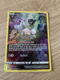Sleeping Mew GG10/GG70 Crown Zenith: Galarian Gallery Holo Rare Pokemon Card - Image 3
