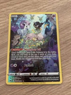 Sleeping Mew GG10/GG70 Crown Zenith: Galarian Gallery Holo Rare Pokemon Card - Image 2