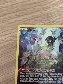 Sleeping Mew GG10/GG70 Crown Zenith: Galarian Gallery Holo Rare Pokemon Card - Image 3