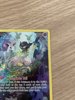 Sleeping Mew GG10/GG70 Crown Zenith: Galarian Gallery Holo Rare Pokemon Card - Image 4