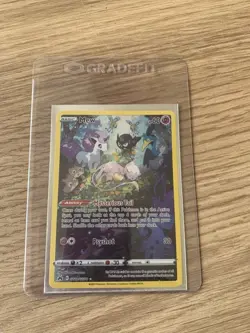 Sleeping Mew GG10/GG70 Crown Zenith: Galarian Gallery Holo Rare Pokemon Card - Image 1