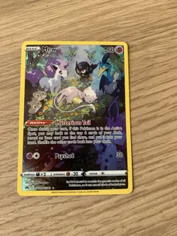 Sleeping Mew GG10/GG70 Crown Zenith: Galarian Gallery Holo Rare Pokemon Card - Image 2