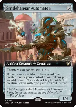 Stridehangar Automaton (Extended Art) Commander: Aetherdrift NM Normal - Image 1