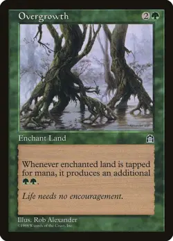 Overgrowth Stronghold Common NM Magic: The Gathering Normal - Image 1