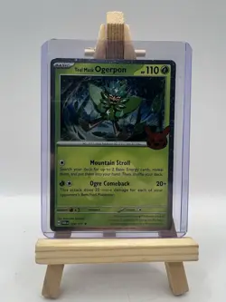 Teal Mask Ogerpon 024/167 : Rare Holo Card : Trick or Trade 2024 : Pokemon TCG - Image 1