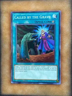 Yugioh Called by the Grave FLOD-EN065 Common 1st Ed LP - Image 1