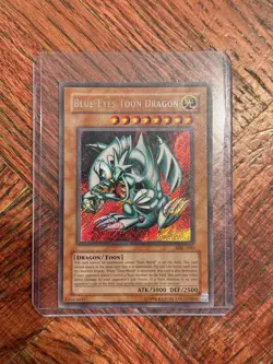 Yu Gi Oh Blue-Eyes Toon Dragon MRL-000 Magic Ruler Unlimited Edition - Image 1
