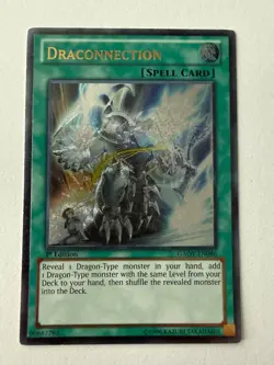 YuGiOh Draconnection GAOV-EN086 Ultimate Rare 1st Ed LP - Image 1