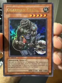 Guardian Grarl DCR-007 Dark Crisis 1st Edition- Ultra Rare- Yu-Gi-Oh TCG - Image 1