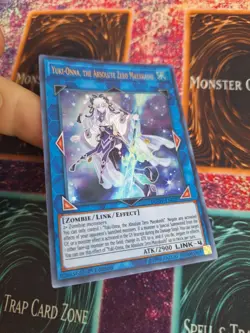 Yugioh Yuki-Onna, the Absolute Zero Mayakashi DUOV-EN025 Ultra Rare 1st Ed NM - Image 2