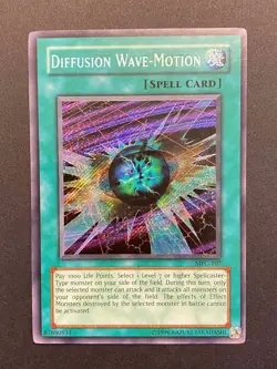 Diffusion Wave-Motion MFC-107 Secret Rare VLP Magician's Force Yugioh Card - Image 1