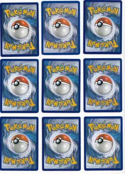 Reverse Energy Pokemon Card Collection Set of 9 English Cards - Image 2