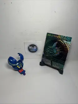 Bakugan Battle Brawlers Aquos Bee Striker 600g B2 Classic W/Card RARE - Image 1