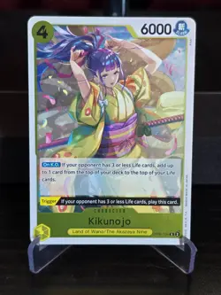 One Piece Card Game - Kikunojo - Wings of the Captain - OP06-104 R - Image 1
