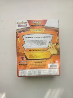 Pokemon Trading Card Game Shining Legends Pikachu Pin Collection Box 2017 - NEW - Image 2