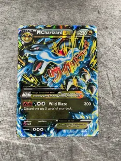 Pokemon TCG XY Flashfire M Charizard EX Ultra Rare Card 69/106 - Image 1
