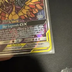 Pokemon TCG Moltres Zapdos Articuno GX SM210 Promo Holo Card NM Condition - Image 4