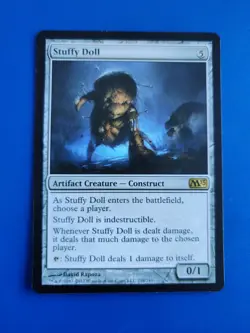 Stuffy Doll R 218 Magic 2013 Magic The Gathering Near Mint Single Trading Card - Image 1
