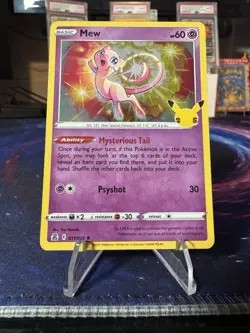 Pokemon Mew Holo TCG Celebrations Card 11/25 - Image 1
