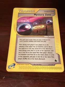 Pokemon Card - Mystery Zone Skyridge 137/144 Uncommon - Image 1