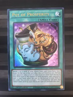 Yugioh | Pot of Prosperity | RA01 | Ultra Rare | 1st Edition | NM - Image 1