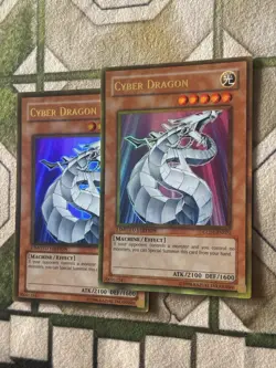 YuGiOh CYBER DRAGON Gold Rare Limited Edition Set GLD1 EN022 - Image 2