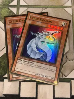 YuGiOh CYBER DRAGON Gold Rare Limited Edition Set GLD1 EN022 - Image 4