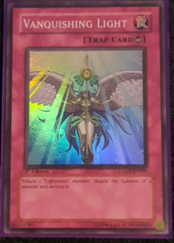 2X Yugioh: Vanquishing Light - LODT-EN089 - Super Rare - 1st Ed. / Unlim. LP - Image 1