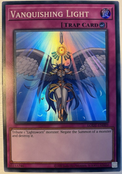 2X Yugioh: Vanquishing Light - LODT-EN089 - Super Rare - 1st Ed. / Unlim. LP - Image 2