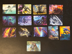 Lot of 13 - Magic (MTG) Art Series: Edge of Eternities + 4 Lord of the Rings TOM - Image 1