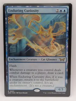 Enduring Curiosity Duskmourn: House of Horror Foil - Image 1