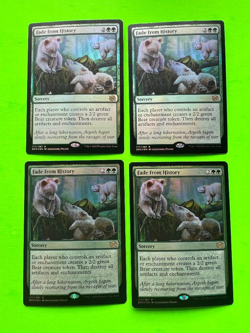 MTG The Brothers' War ( Fade from History ) Rare Foil Lot of 4 Cards - Image 1