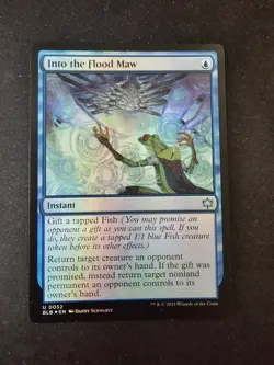 Into the Flood Maw Bloomburrow Foil - Image 1