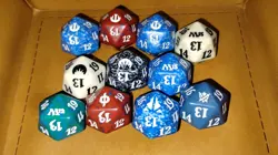 MTG Spindown Dice Lot Magic The Gathering - Image 1