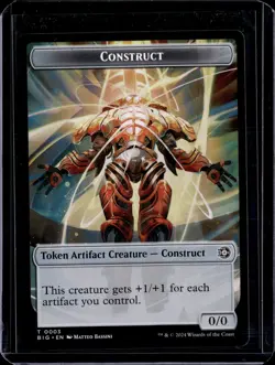 Construct - 3 - Token - OTJ - NM - MTG Magic the Gathering - Image 1