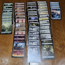 248x MTG Basic Land Lot - Plains Island Swamp Mountain Forest - Vintage to... - Image 1