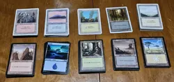 248x MTG Basic Land Lot - Plains Island Swamp Mountain Forest - Vintage to... - Image 3