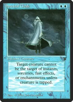 Spectral Cloak Legends HP MTG - Image 1